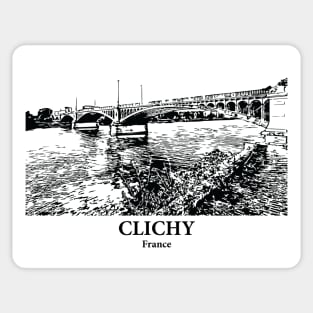 Clichy - France Sticker